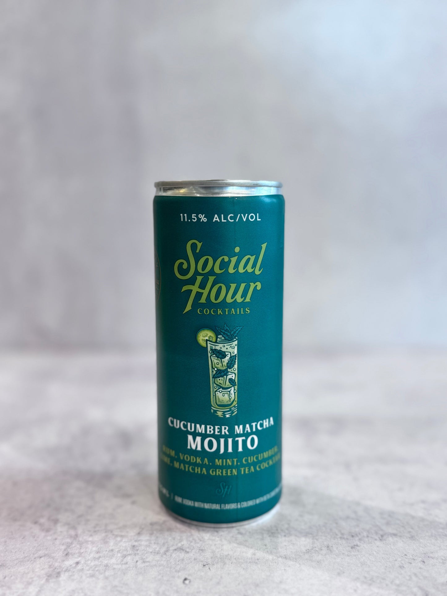 Social Hour Cocktails, Cucumber Matcha Mojito [250ml]