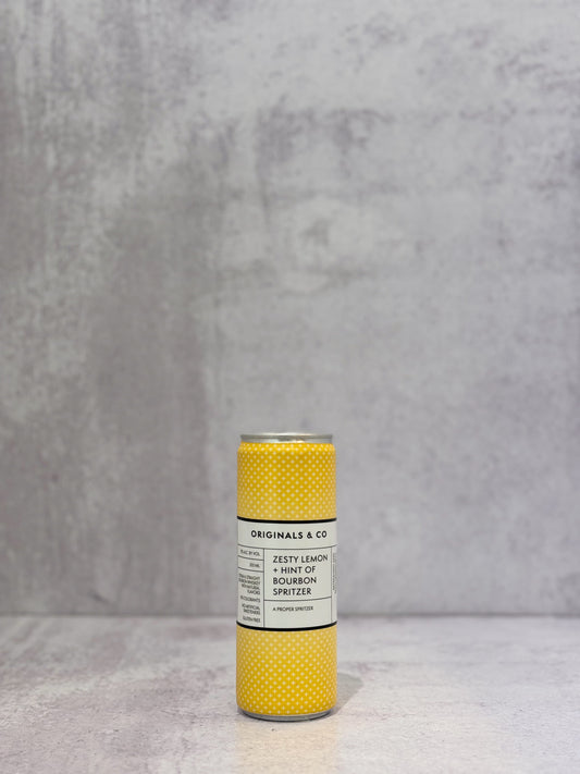 Originals & Co, Zesty Lemon + Bourbon (355ml)