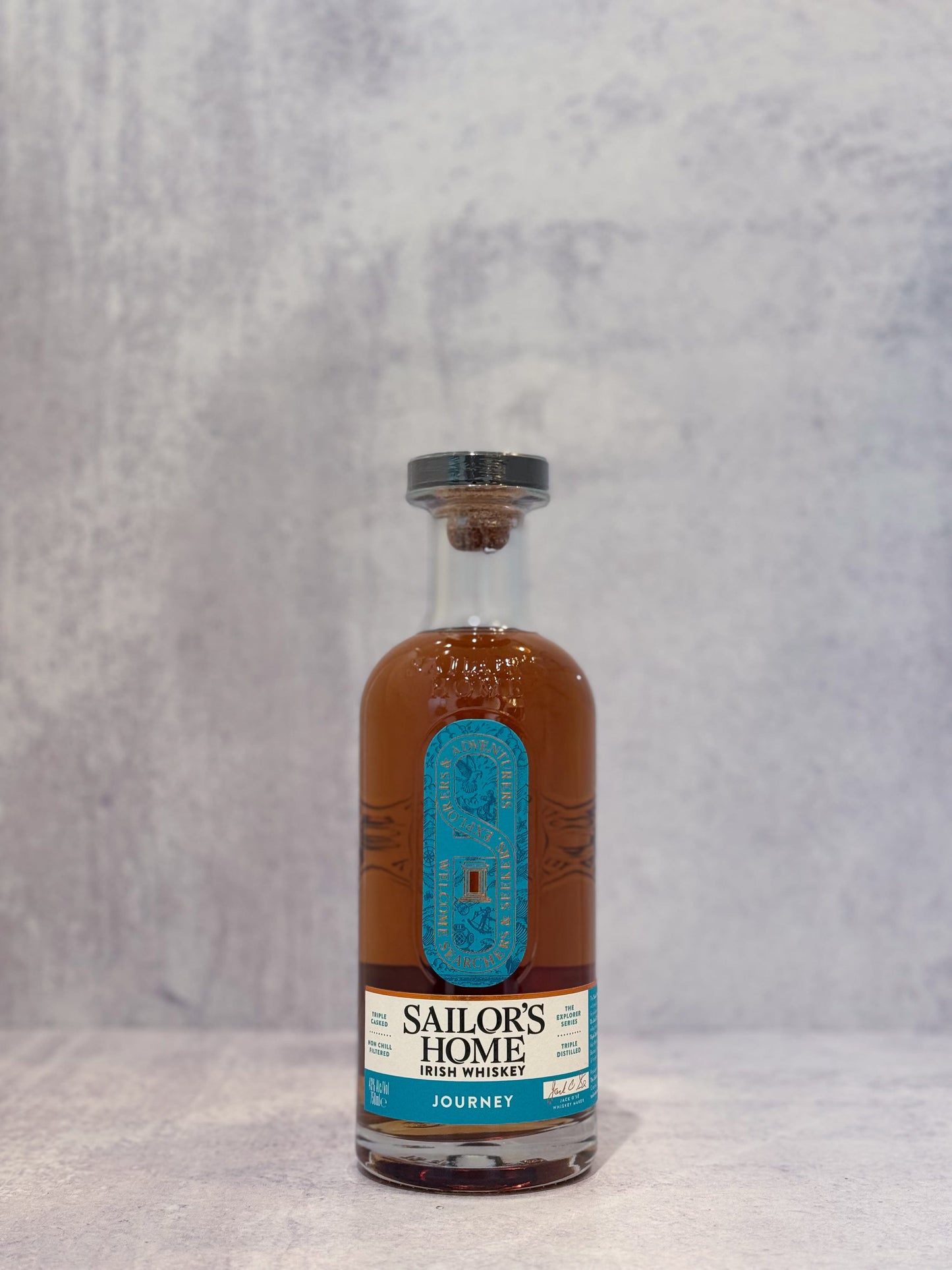 Sailor's Home 'The Explorer' Non-Chill Filtered Journey Triple Casked Irish Whiskey