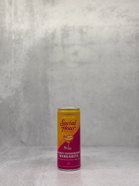Social Hour Cocktails, Mango Passionfruit Margarita [250ml]