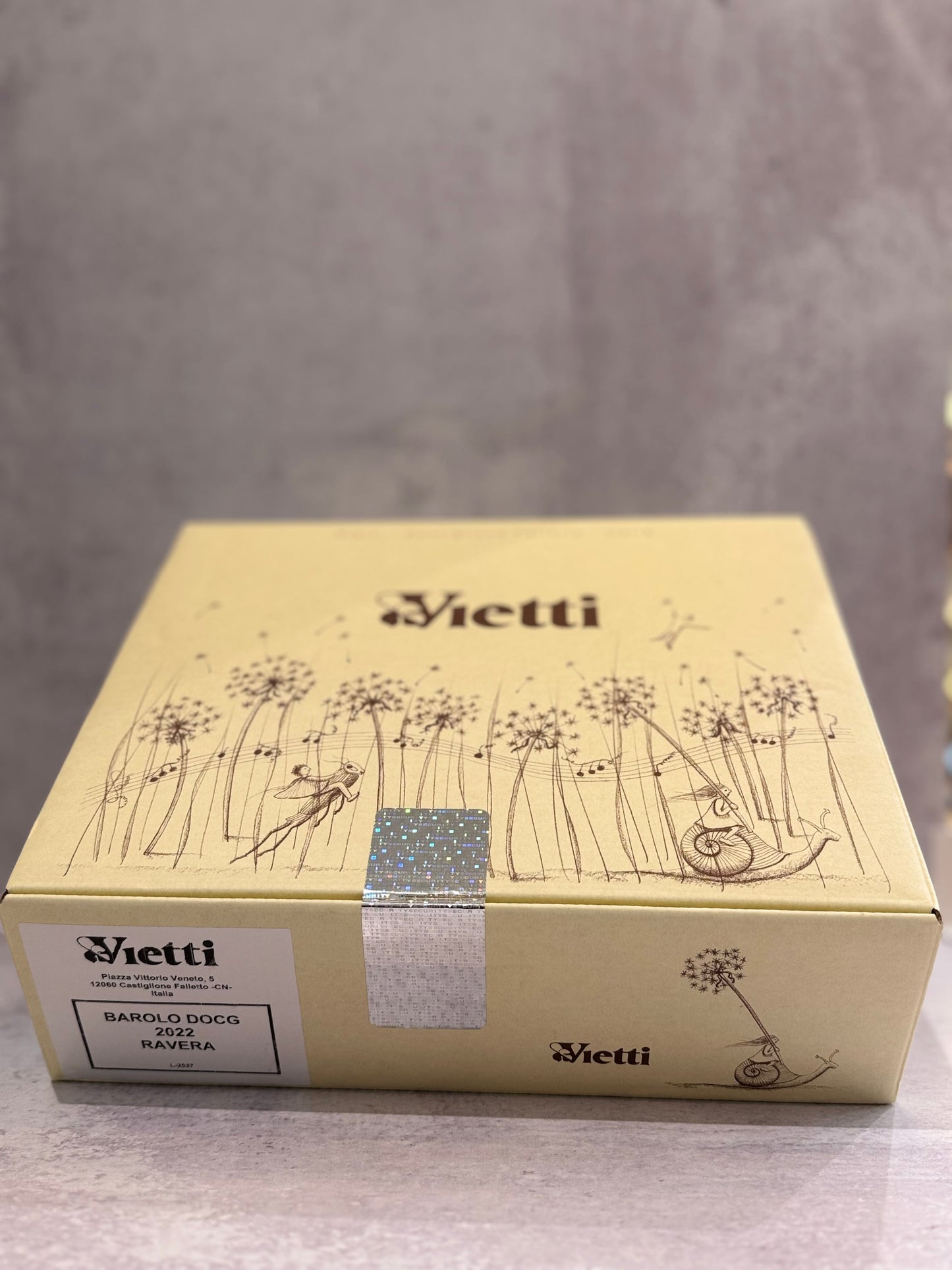 2022 Vietti Barolo Ravera (3 bottle box)